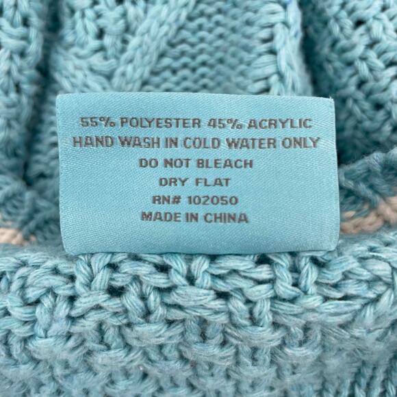 Taylor Swift Blue Cable Knit Cardigan - Picture 8 of 9